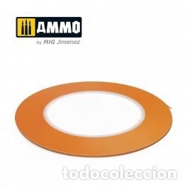 Maquetas: AMMO - CINTA DE ENMASCARAR FLEXIBLE (2mm x 55M) 8256