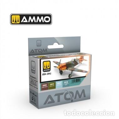 Maquetas: ATOM Set de colores de Aviones Franceses de la II GM 20940