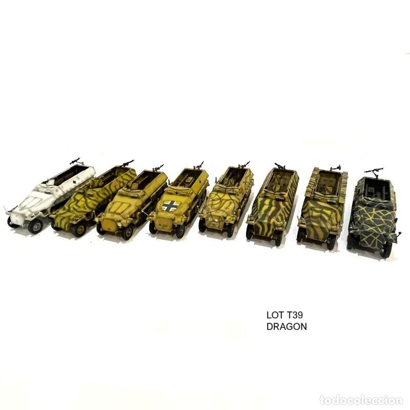 Maquetas: LOT T39 SET 8 TANQUES 2&ordf; GM 1:72 Dragon Models Armor. Alemania 8 Hanomag Sd.Kfz.251 Schutzenpanzer
