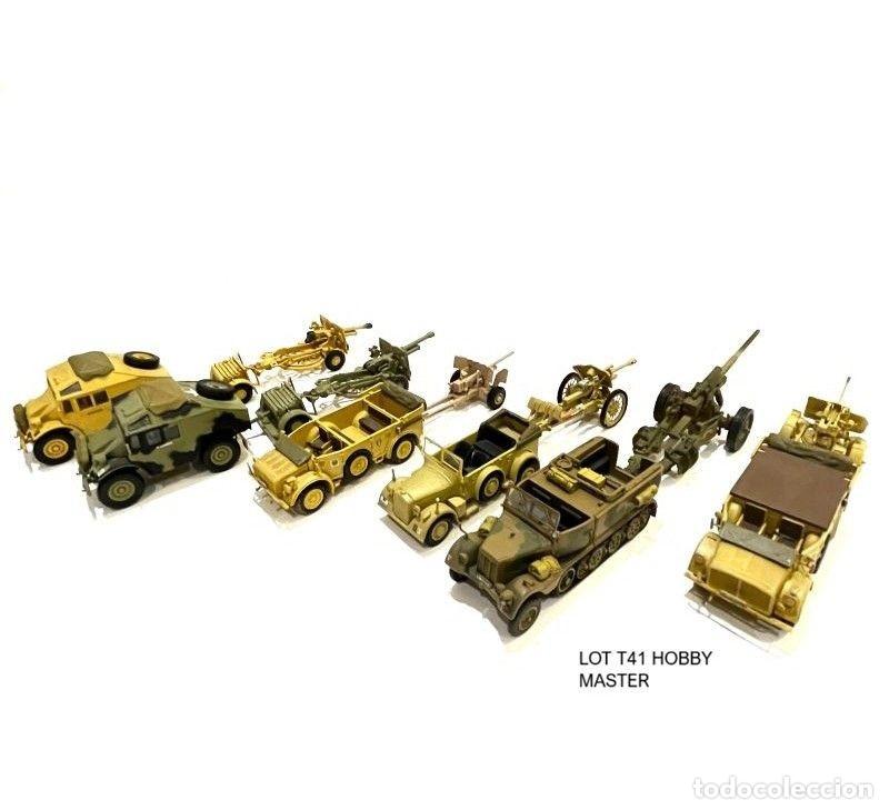 Maquetas: LOT T41 SET 6 TANQUES 2GM. Hobby Master Ground Power 1/72. Morris C8, Horch 108, Sd.Kfz.9 &rdquo;Famo&rdquo;