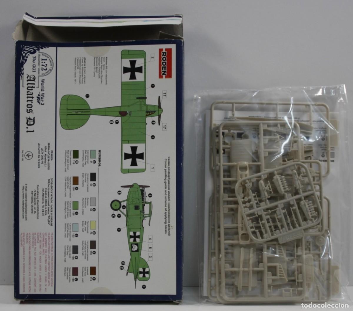 Maquetas: MAQUETA RODEN ALBATROS D.I 1/72 - Foto 2