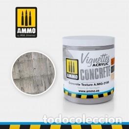 Maquetas: AMMO - TEXTURA DE HORMIG&Oacute;N (100ml) 2158