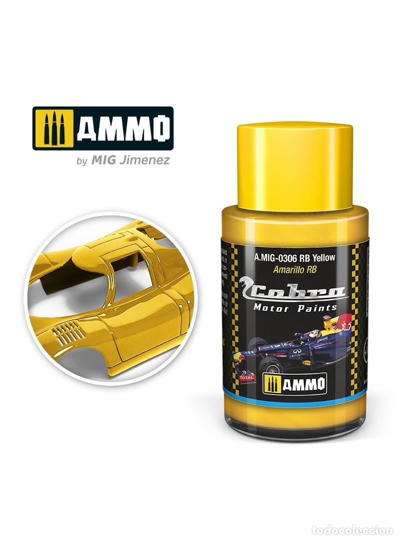 Maquetas: AMMO - COBRA MOTOR AMARILLO RB 0306
