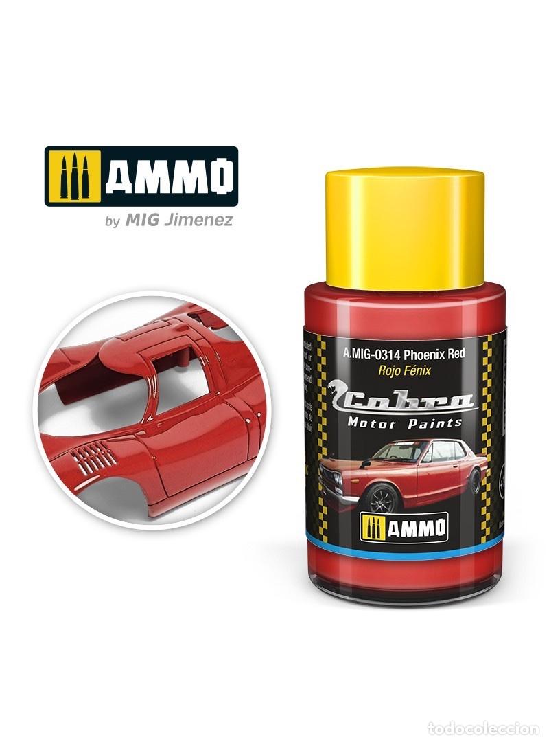 Maquetas: AMMO - COBRA MOTOR ROJO F&Eacute;NIX 0314