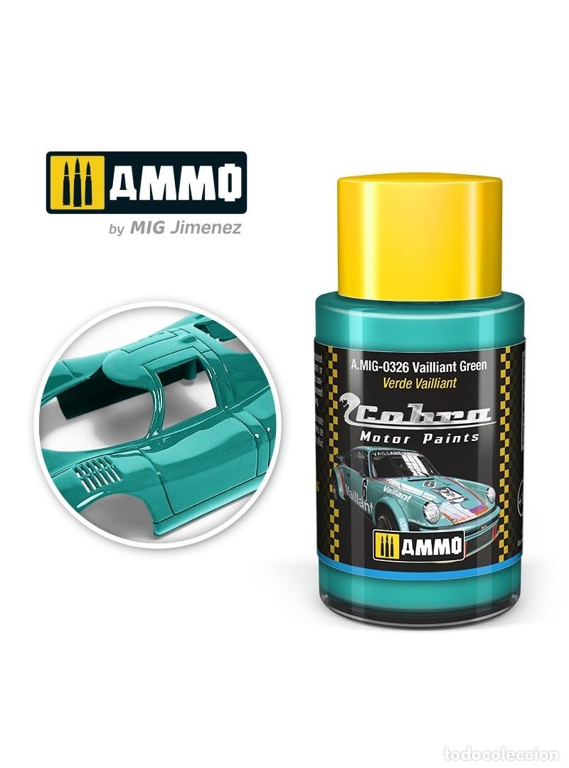 Maquetas: AMMO - COBRA MOTOR VERDE VAILLIANT 0326