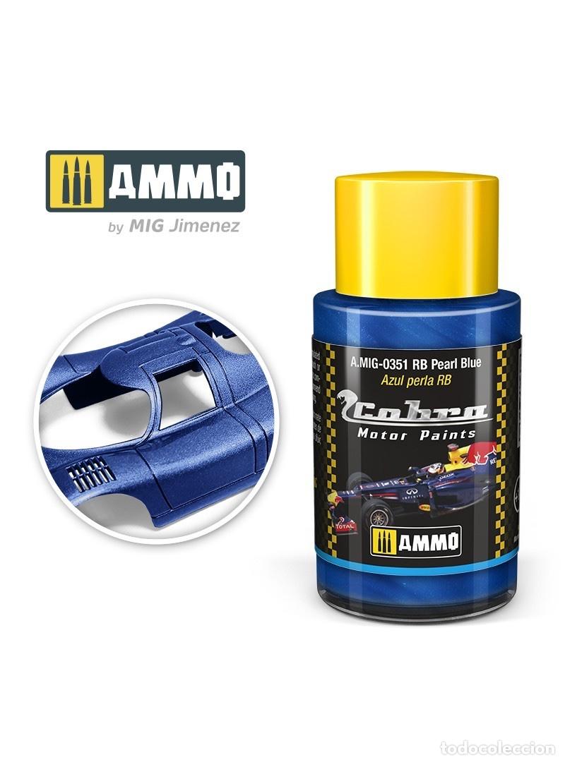 Maquetas: AMMO - COBRA MOTOR AZUL PERLA RB 0351
