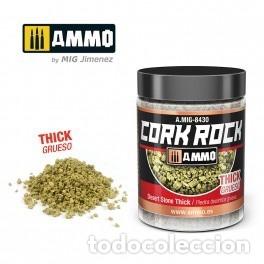 Maquetas: AMMO - CREATE CORK ROCK - PIEDRA DES&Eacute;RTICA GRUESA (BOTE 100ML) 8430