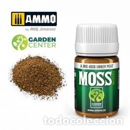 Maquetas: AMMO - MUSGO TURBA PARDO OSCURO 8826