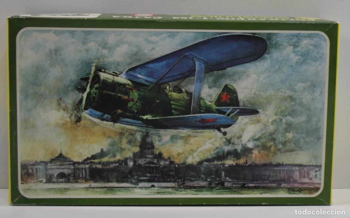 Maquetas: MAQUETA SMER POLIKARPOV I-153 CHAIKA 1/72