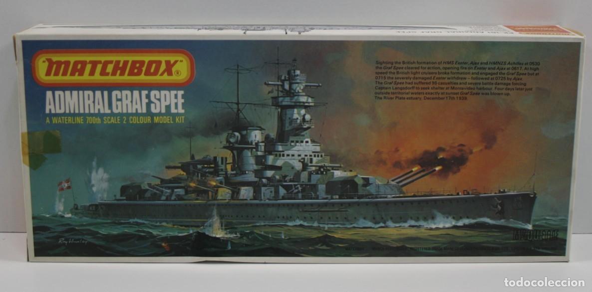Maquetas: MAQUETA MATCHBOX ADMIRAL GRAF SPEE 1/700