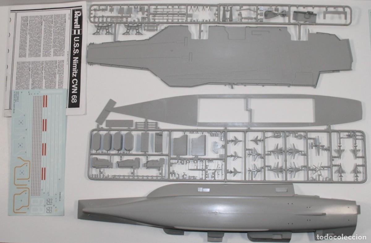 Maquetas: Maqueta Revell USS Nimitz CVN-68 1/720 SIN CAJA