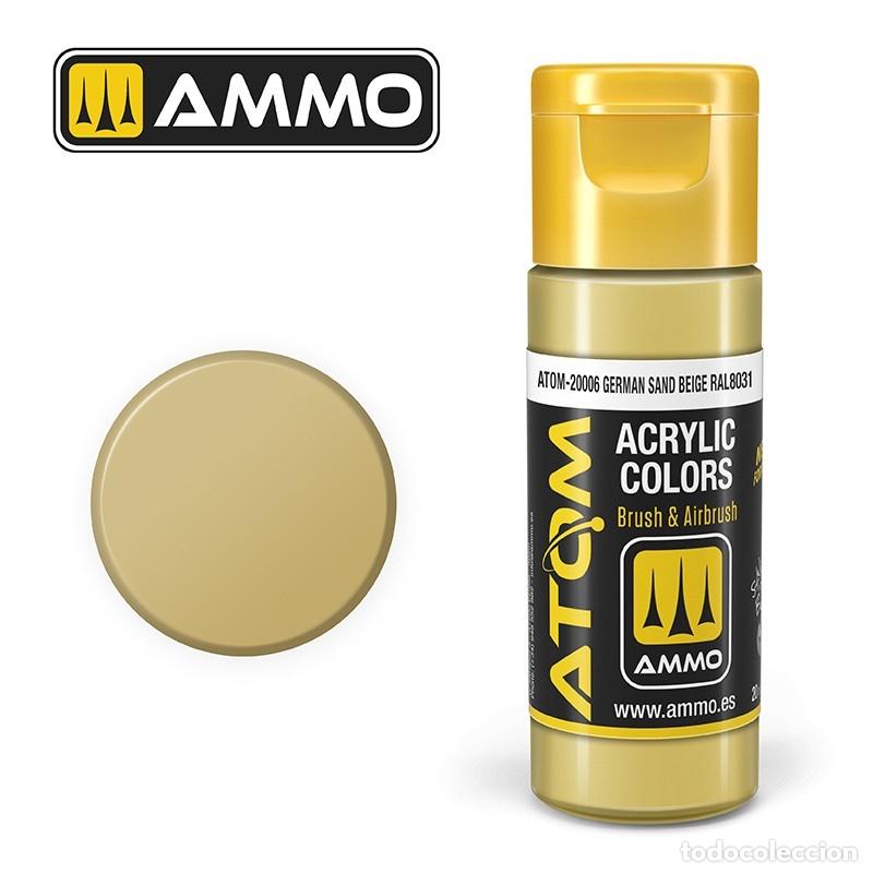 Maquetas: ATOM COLOR GERMAN SAND BEIGE RAL 8031 20006