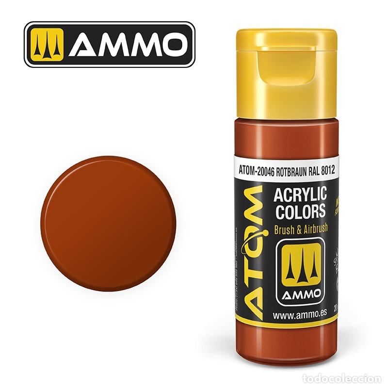Maquetas: ATOM COLOR ROTBRAUN RAL 8012 20046 - Foto 1