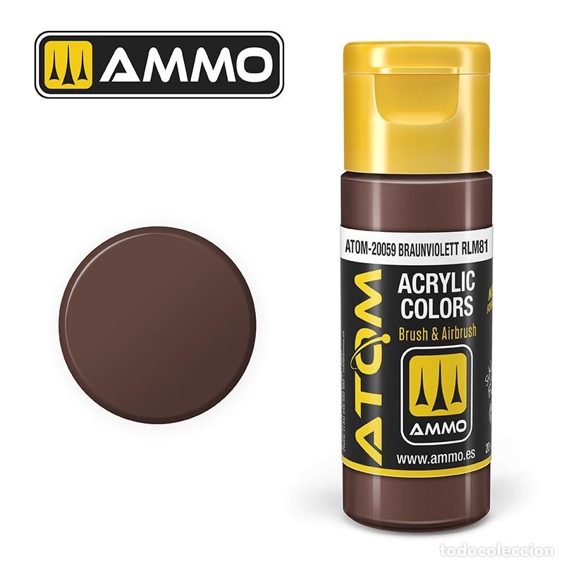 Maquetas: ATOM COLOR BRAUNVIOLETT RLM81 20059