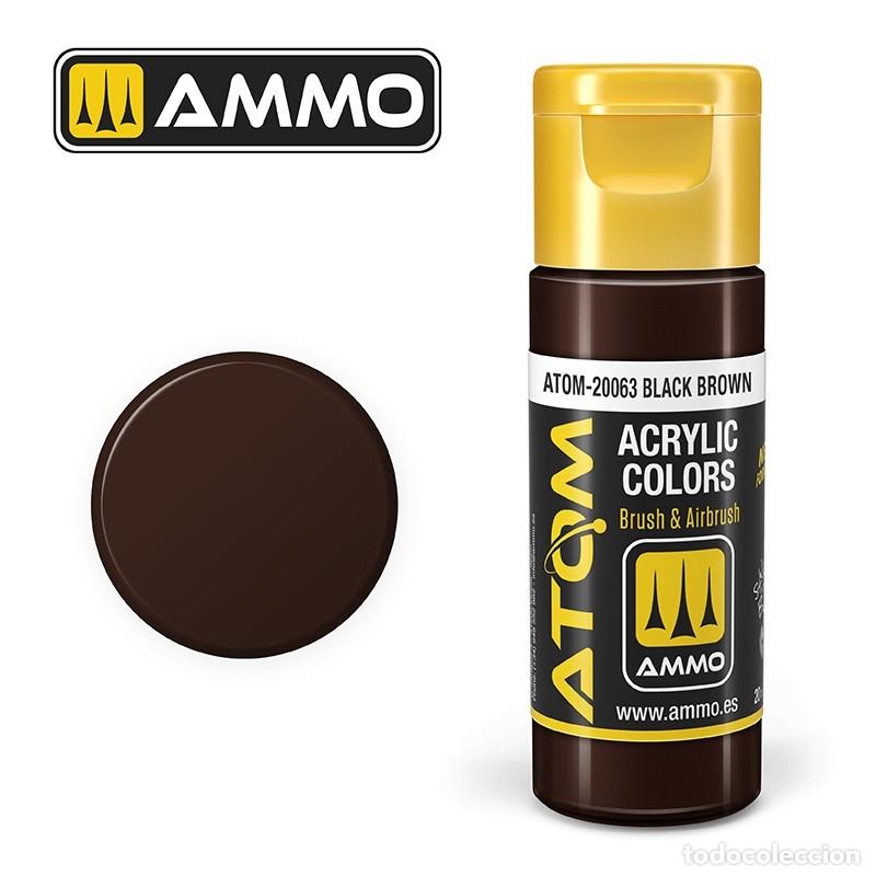 Maquetas: ATOM COLOR BLACK BROWN 20063