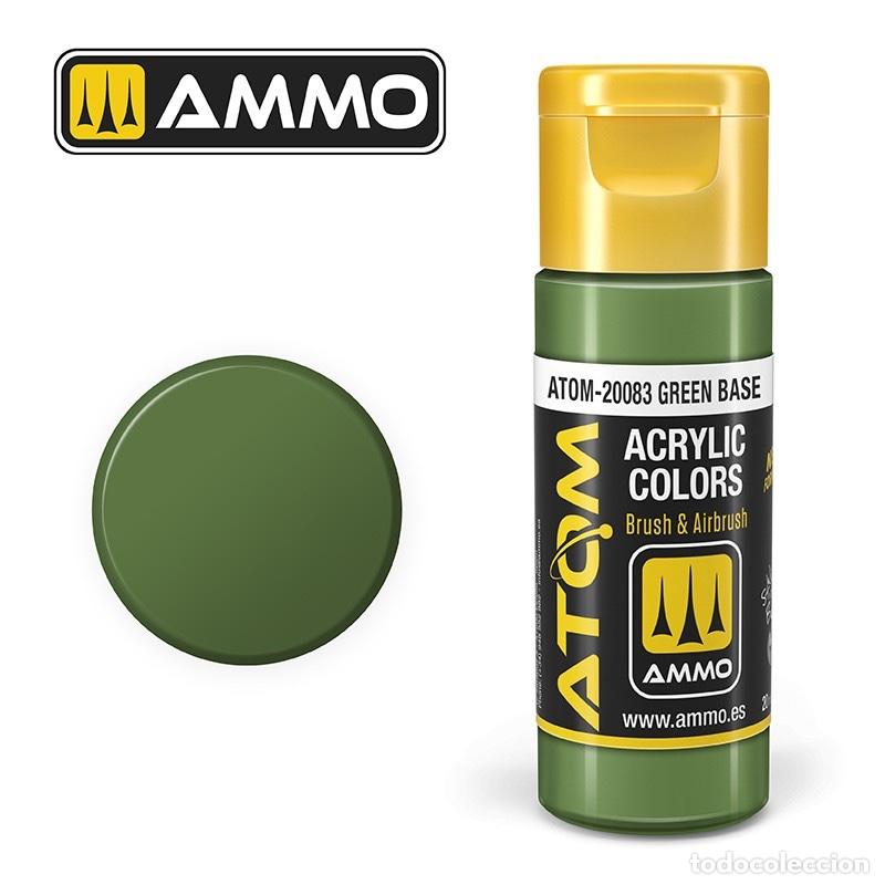 Maquetas: ATOM COLOR GREEN BASE 20083