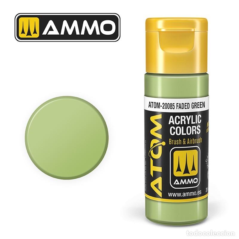 Maquetas: ATOM COLOR FADED GREEN 20085