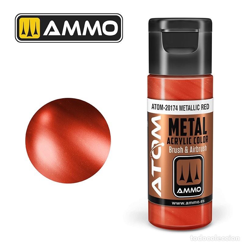 Maquetas: ATOM METALLIC RED 20174