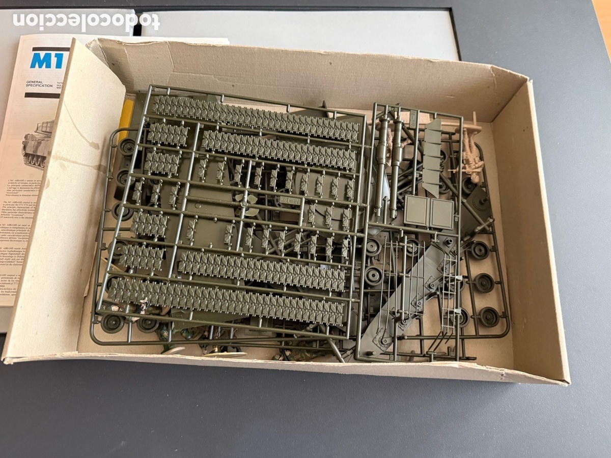 Maquetas: MAQUETA. M1 ABRAMS. 1/35. ESCI - Foto 4