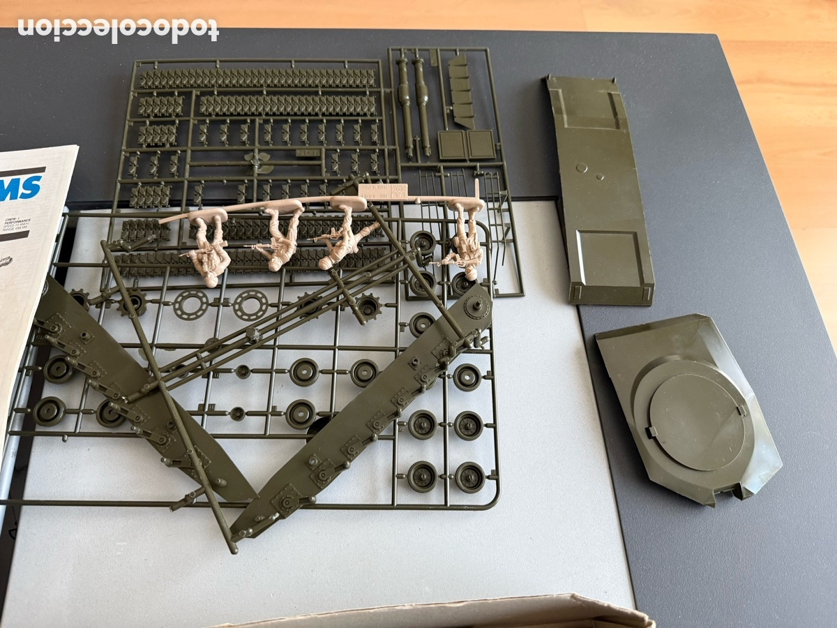 Maquetas: MAQUETA. M1 ABRAMS. 1/35. ESCI - Foto 5