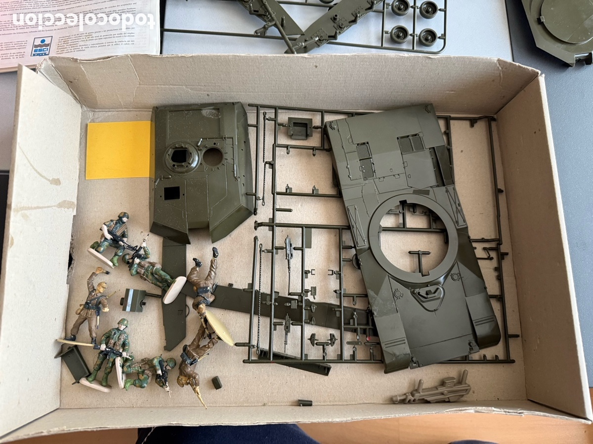 Maquetas: MAQUETA. M1 ABRAMS. 1/35. ESCI - Foto 6