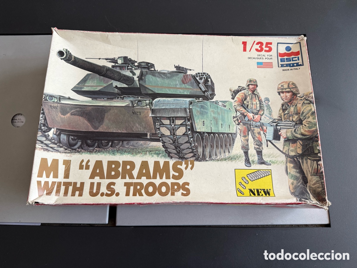 Maquetas: MAQUETA. M1 ABRAMS. 1/35. ESCI