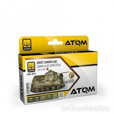 Maquetas: ATOM Set Camuflajes Sovi&eacute;ticos 1935-1945 20715