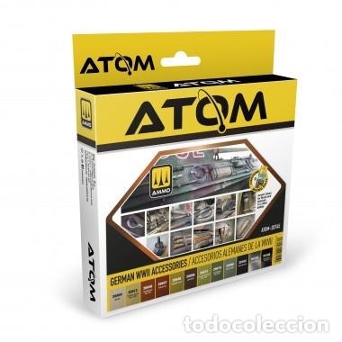 Maquetas: ATOM Set Accesorios Alemanes de la II G.M. 20745