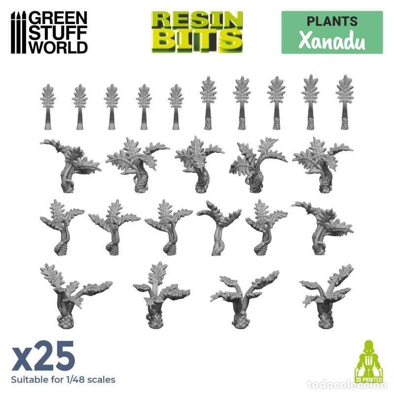 Maquetas: GREEN STUFF - PLANTAS XANADU 3D 11609