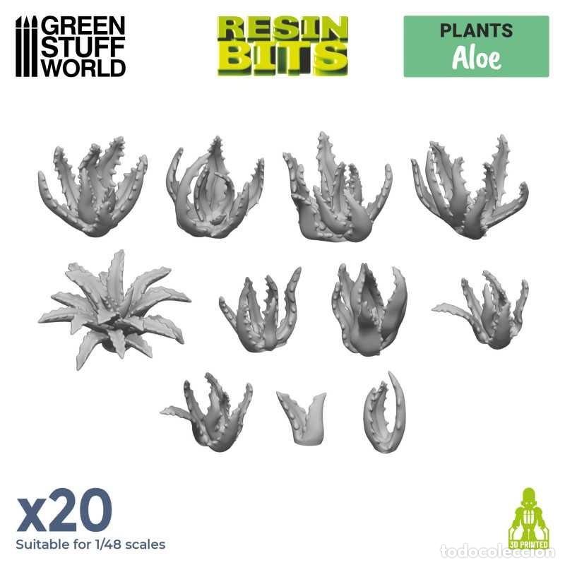 Maquetas: GREEN STUFF - ALOE VERA 3D 11613