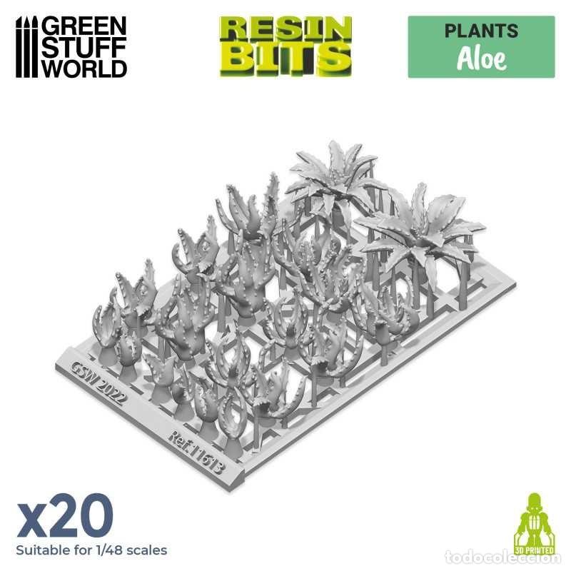 Maquetas: GREEN STUFF - ALOE VERA 3D 11613 - Foto 3