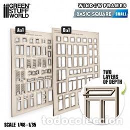 Maquetas: GREEN STUFF - Ventanas Cuadradas B&aacute;sicas - Peque&ntilde;as 13700 - Foto 1
