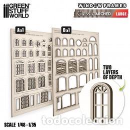 Maquetas: GREEN STUFF - Ventanas Cl&aacute;sicas en arco - Grandes 13703