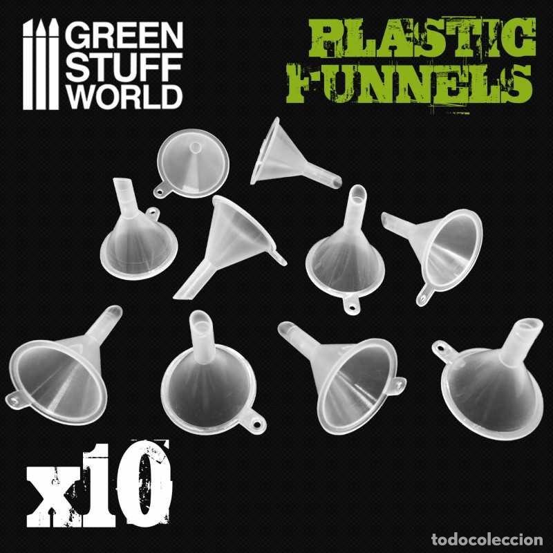 Maquetas: GREEN STUFF - EMBUDOS DE PL&Aacute;STICO 2196 - Foto 1