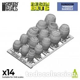 Maquetas: GREEN STUFF - SET RESINA BARRILES DE MADERA 2534 - Foto 4