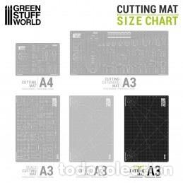 Maquetas: GREEN STUFF - Tapete de Corte A3 NEGRO 4135 - Foto 3