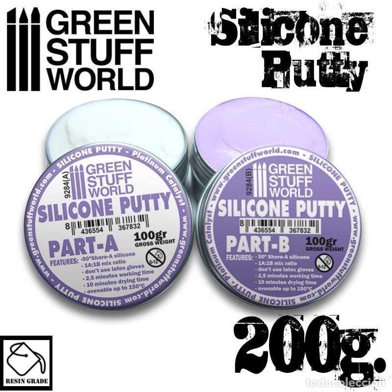 Maquetas: GREEN STUFF - MASILLA DE SILICONA VIOLETA 200gr. 9284 - Foto 1
