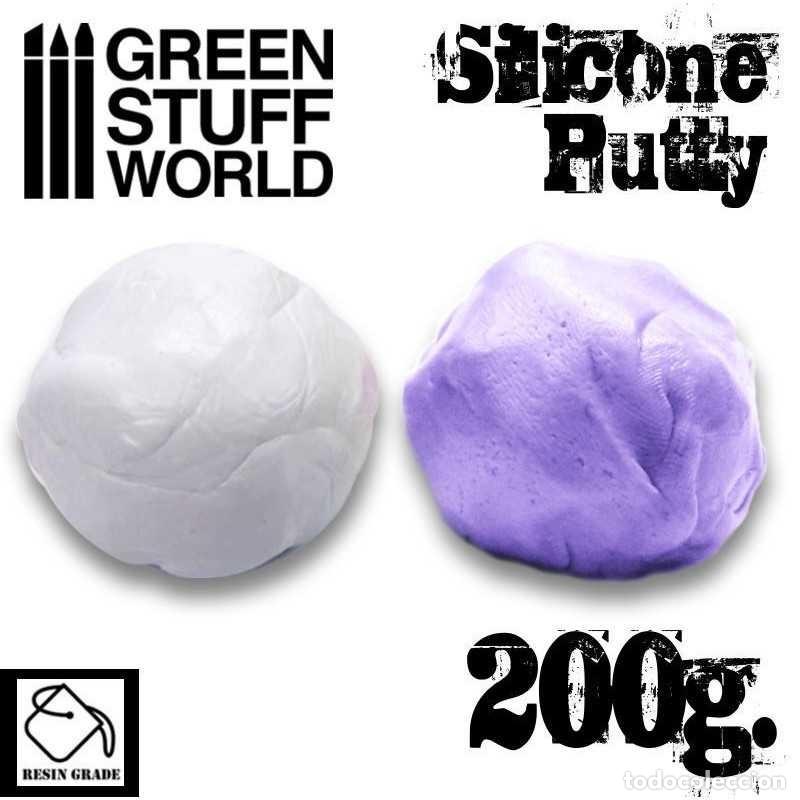 Maquetas: GREEN STUFF - MASILLA DE SILICONA VIOLETA 200gr. 9284 - Foto 2