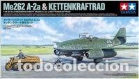 Maquetas: TAMIYA - Messerschmitt Me262 A-2a With Kettenkraftrad 25215