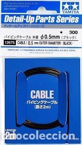 Maquetas: TAMIYA - CABLE METAL 0,5mm 12675