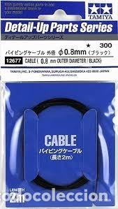 Maquetas: TAMIYA - CABLE METAL 0,8mm 12677
