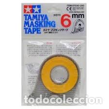 Maquetas: TAMIYA - CINTA ENMASCARAR 6mm C/DISPENSADOR 87030