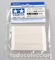 Maquetas: TAMIYA - BASTONCILLOS ALGOD&Oacute;N REDONDOS XS 87103