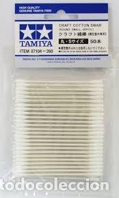 Maquetas: TAMIYA - BASTONCILLOS ALGOD&Oacute;N REDONDOS S 87104
