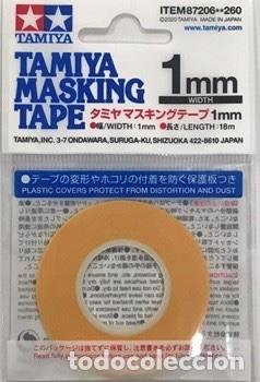 Maquetas: TAMIYA - CINTA ENMASCARAR 1 mm 87206 - Foto 1