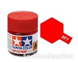 Maquetas: TAMIYA XF7 ROJO MATE