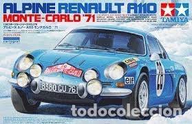 Maquetas: TAMIYA - ALPINE RENAULT A110 MONTECARLO `71 1/24 24278