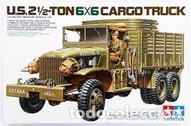 Maquetas: TAMIYA - U.S. 2.5 Ton 6X6 Cargo Truck 35218
