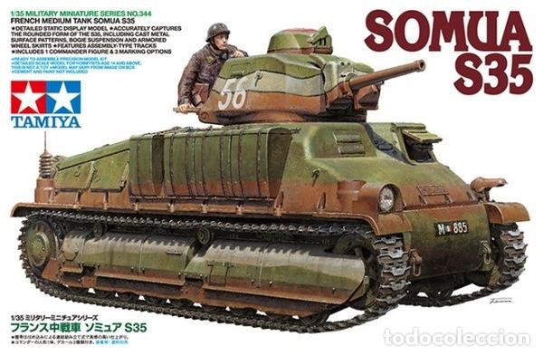 Maquetas: TAMIYA - FRENCH MEDIUM TANK S35 1/35 35344