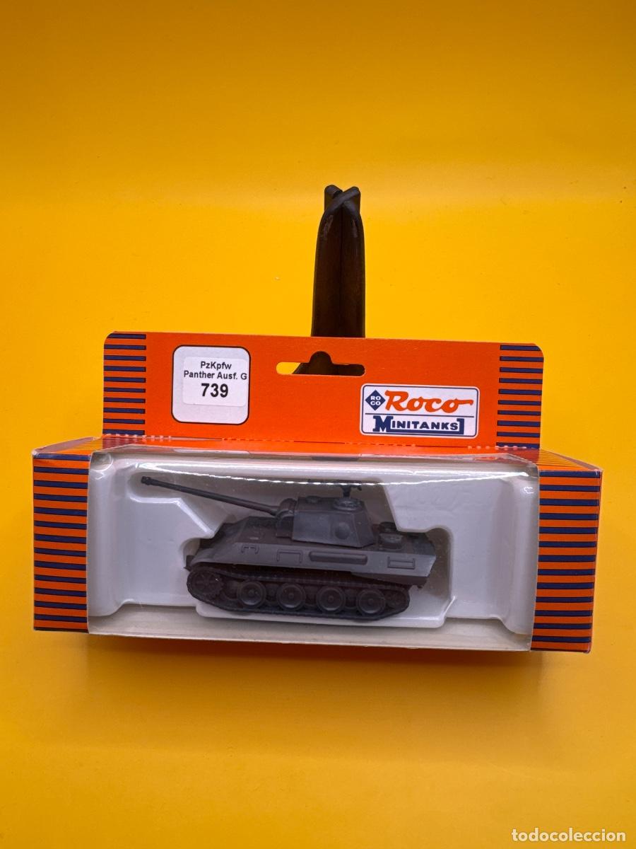 Maquetas: ROCO MINITANKS 739 &ndash; PANZER V PANTHER AUSF. G &ndash; TANQUE ALEM&Aacute;N WWII 1:87 H0 &ndash; CAJA ORIGINAL
